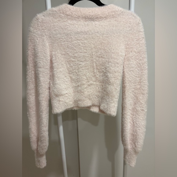 Sunday Best Pink V-Neck Sweater - Picture 5 of 6